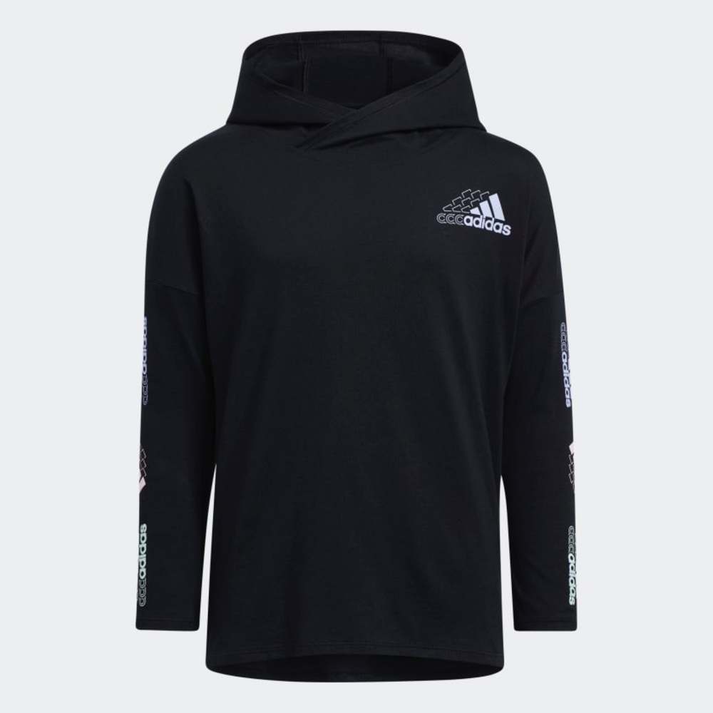 Adidas Black Long Sleeve Hoodie